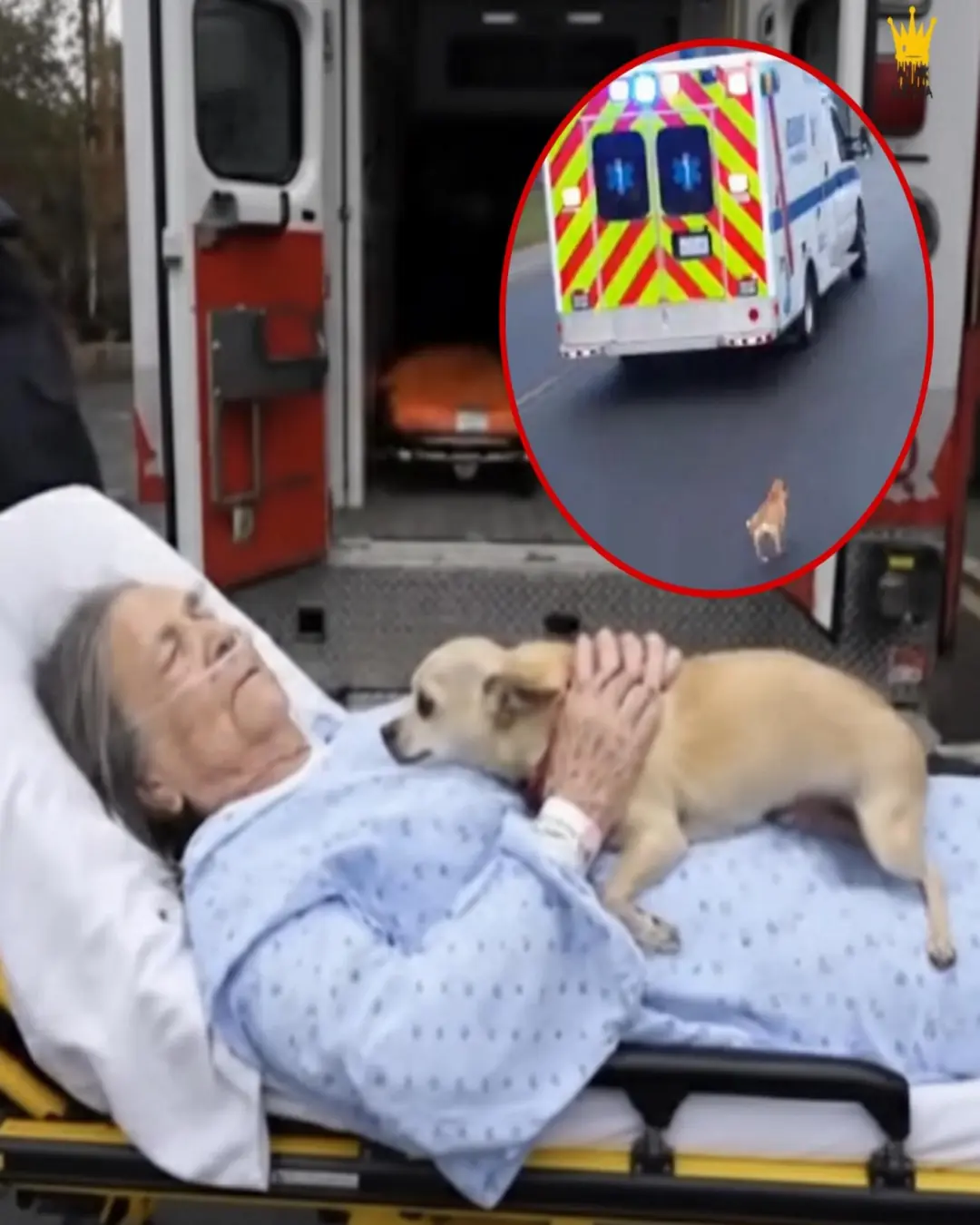 Unbreakable Bonds: Rosie’s Race to Stay by Her Owner’s Side