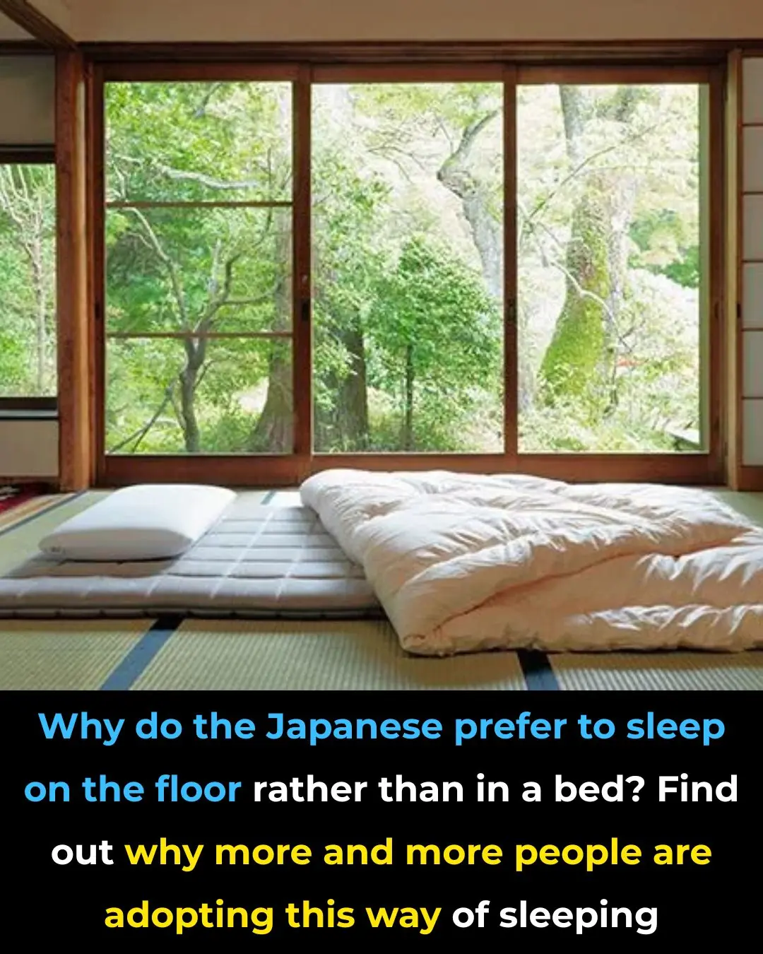 The Tradition Behind Japanese Floor Sleeping