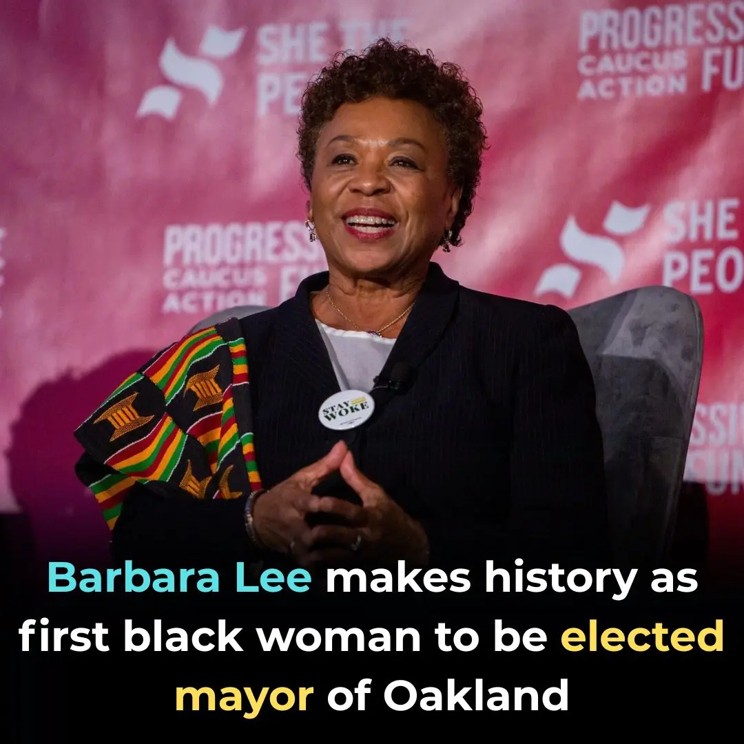 Barbara Lee Makes History as First Black Woman to Be Elected Mayor of Oakland
