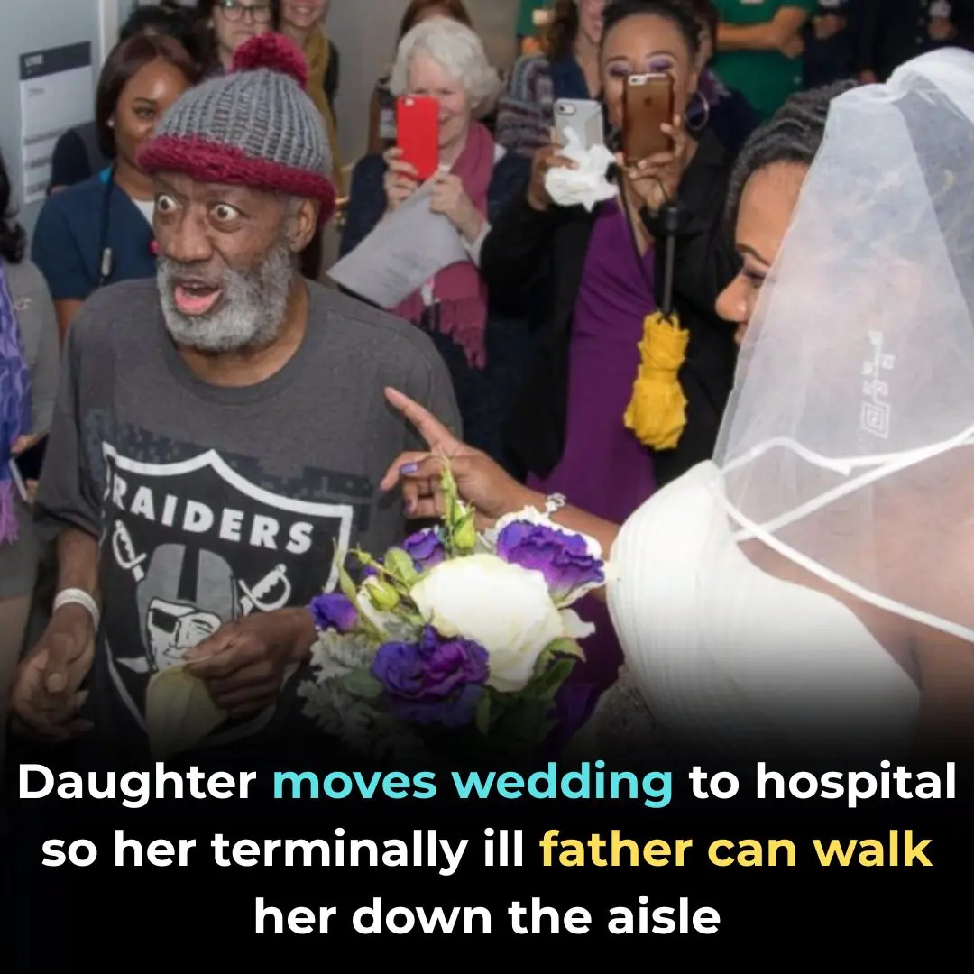 All The Feels: Daughter Moves Wedding To Hospital So Her Terminally Ill Father Can Walk Her Down The Aisle