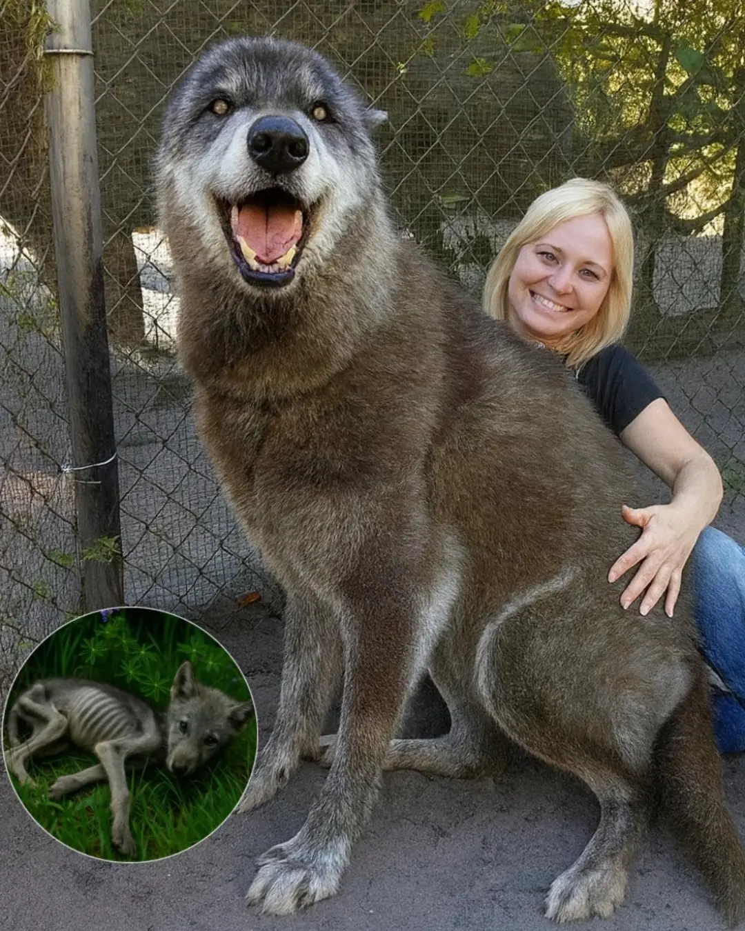 The Woman Who Rescued a “Puppy”—And Discovered She Had Raised a Wolf