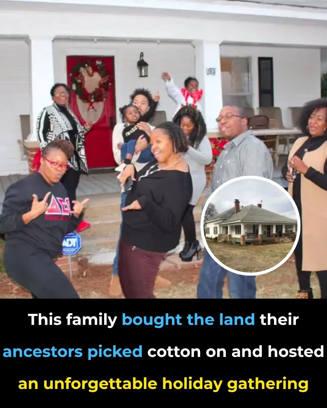 This Family Bought The Land Their Ancestors Picked Cotton On And Hosted An Unforgettable Holiday Gathering