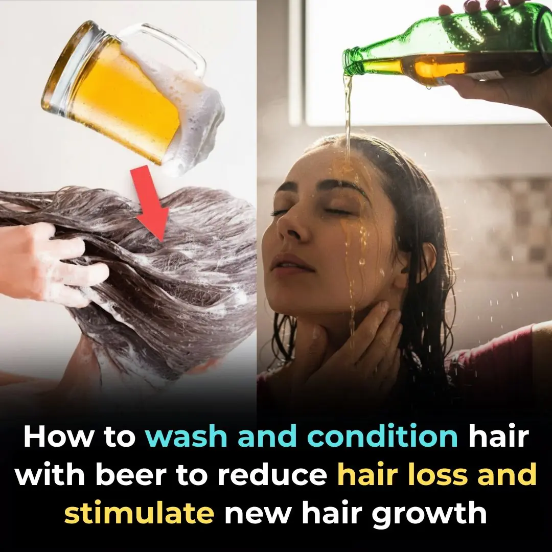 How to wash and condition hair with beer to reduce hair loss and stimulate new hair growth