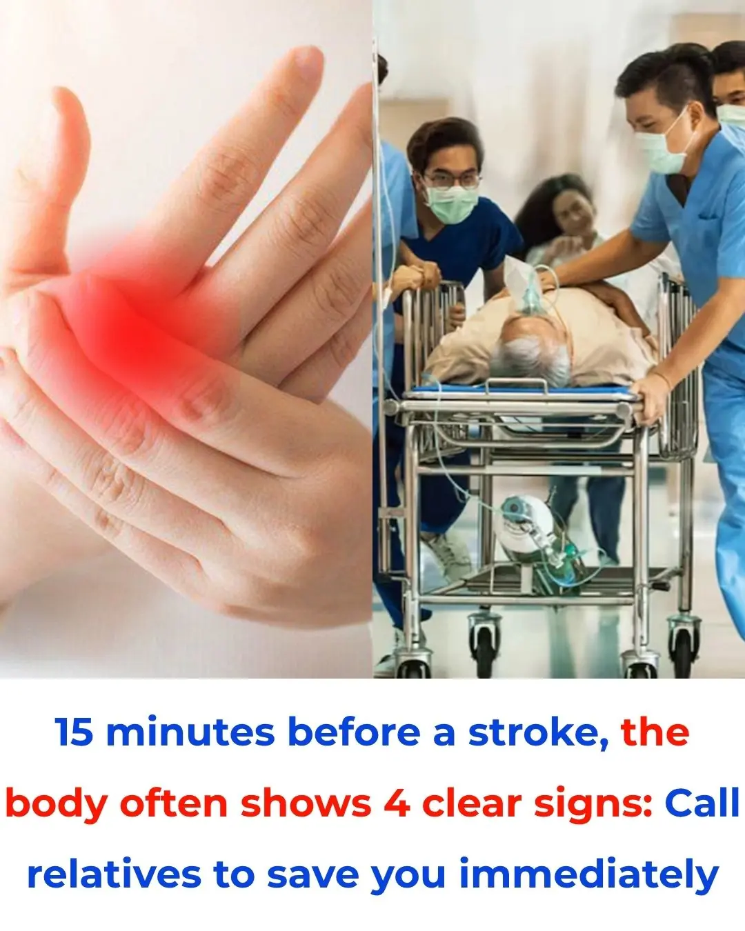 The 4 Warning Signs Your Body May Show 15 Minutes Before a Stroke – Recognize Them and Call for Help Immediately