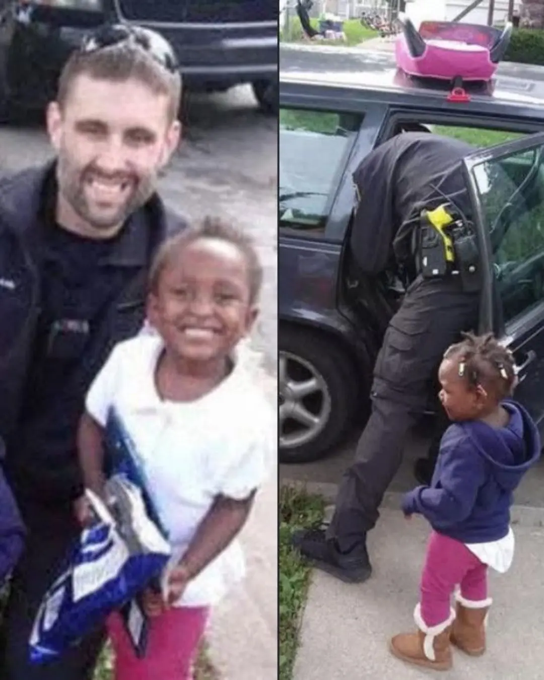 Officer Goes Above and Beyond: Turns a Traffic Stop Into a Lesson in Kindness
