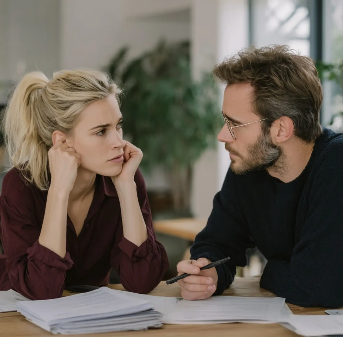 If I owe you for groceries, then you should pay for living in my apartment too,” the wife replied to her enterprising husband.