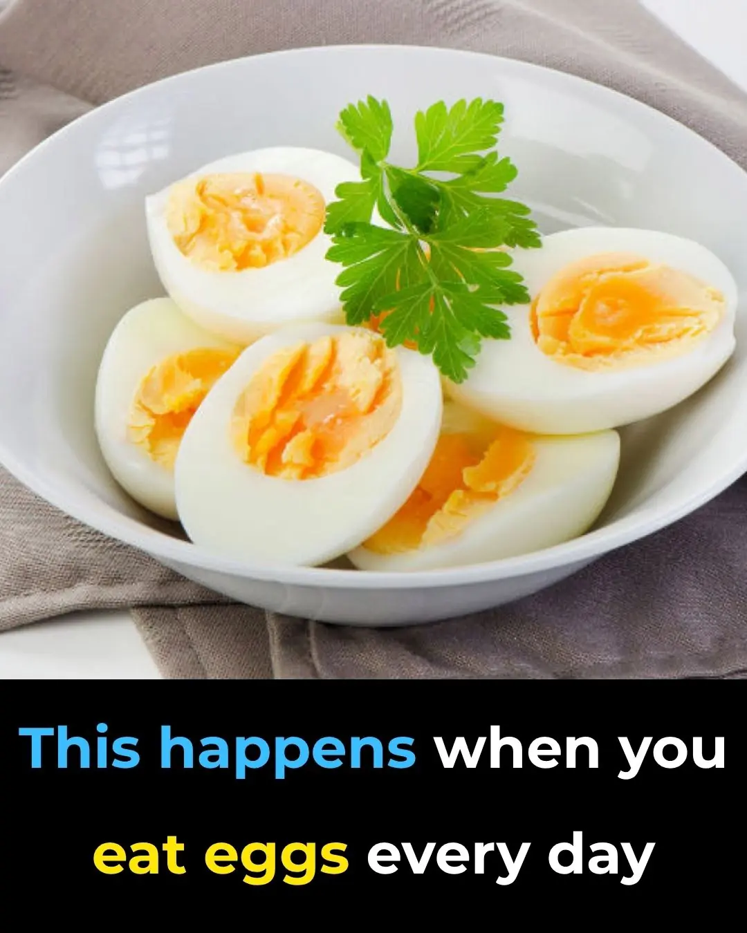 This is what happens to your body if you eat eggs for breakfast.