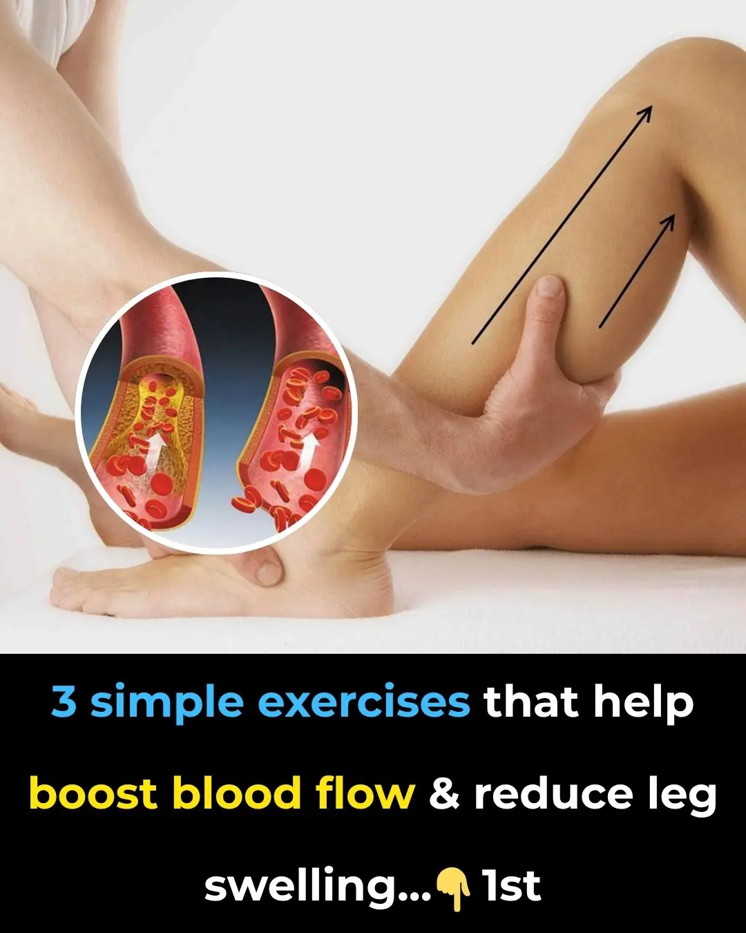 The only 3 exercises you need to improve leg circulation