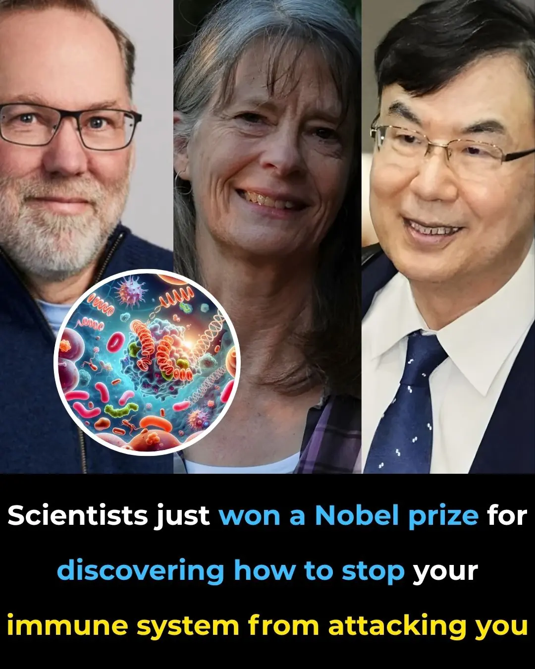 Scientists Just Won a Nobel Prize for Discovering How to Stop Your Immune System from Attacking You