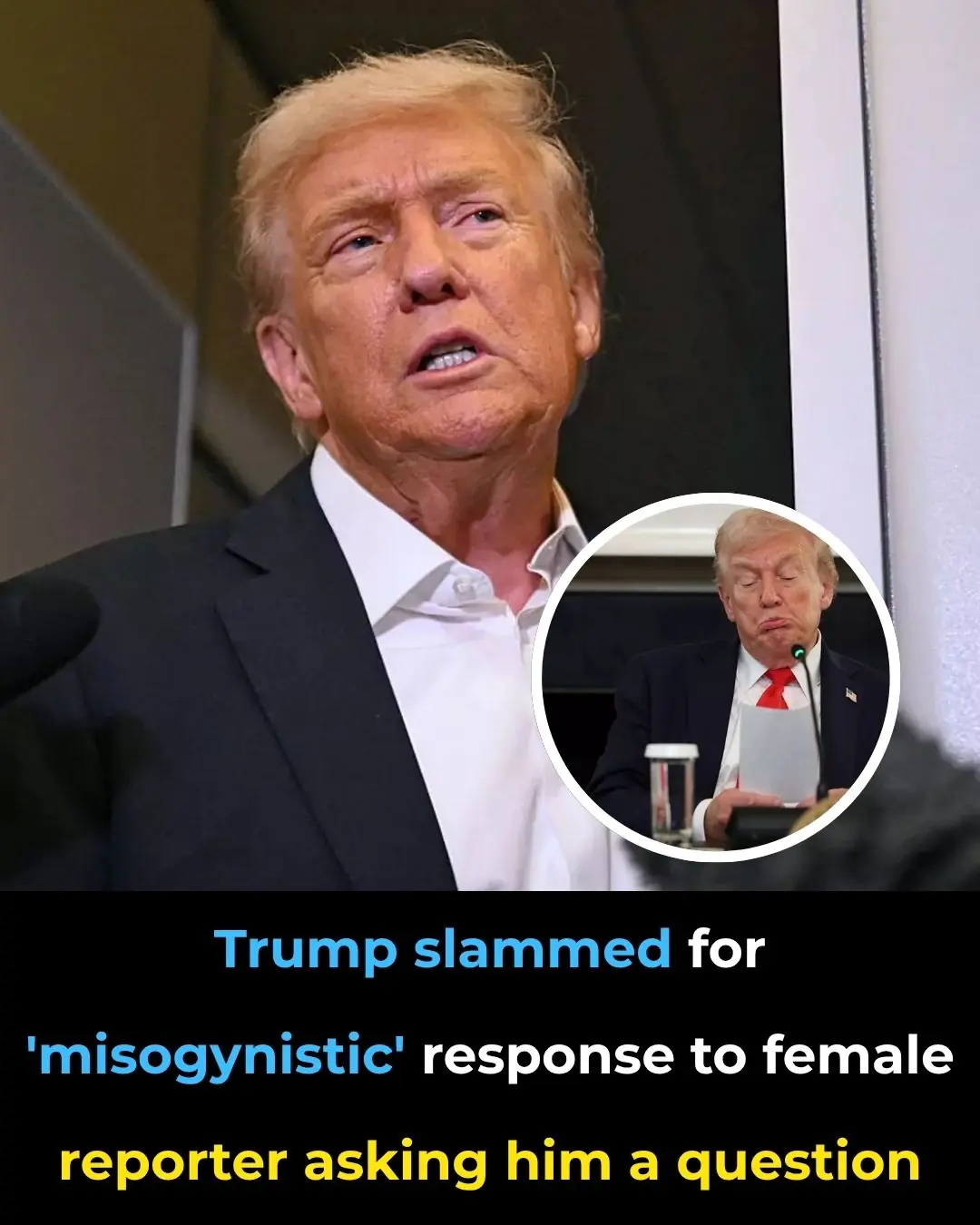 Backlash Grows After Trump’s Dismissive Comment to Female Journalist