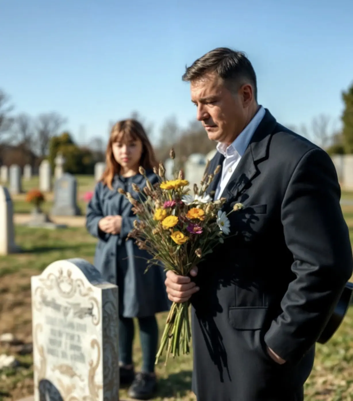 He hadn’t seen his mother’s grave for eight long years, but when he returned, he met a child for whom he wanted to live differently.
