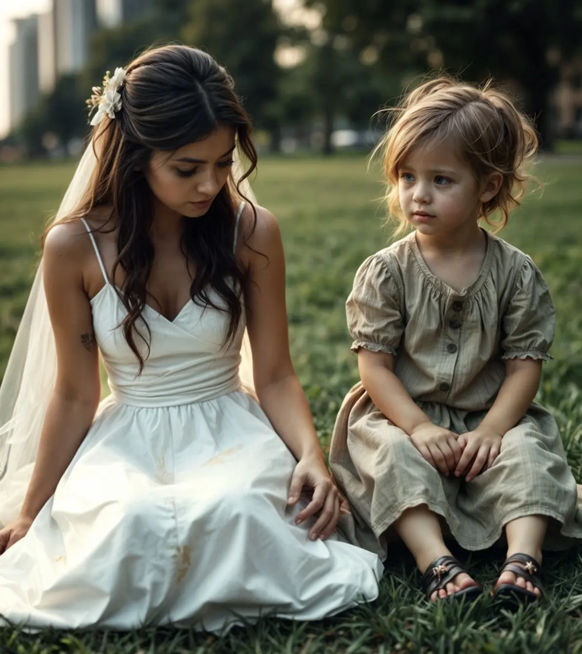 A little girl by the tavern warned the bride about the groom, and three months later everything changed
