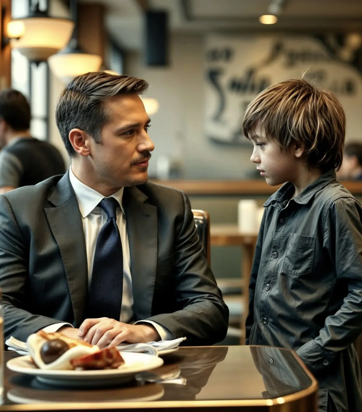 A wandering boy whispered a warning to a rich man — and unexpectedly their lives changed forever