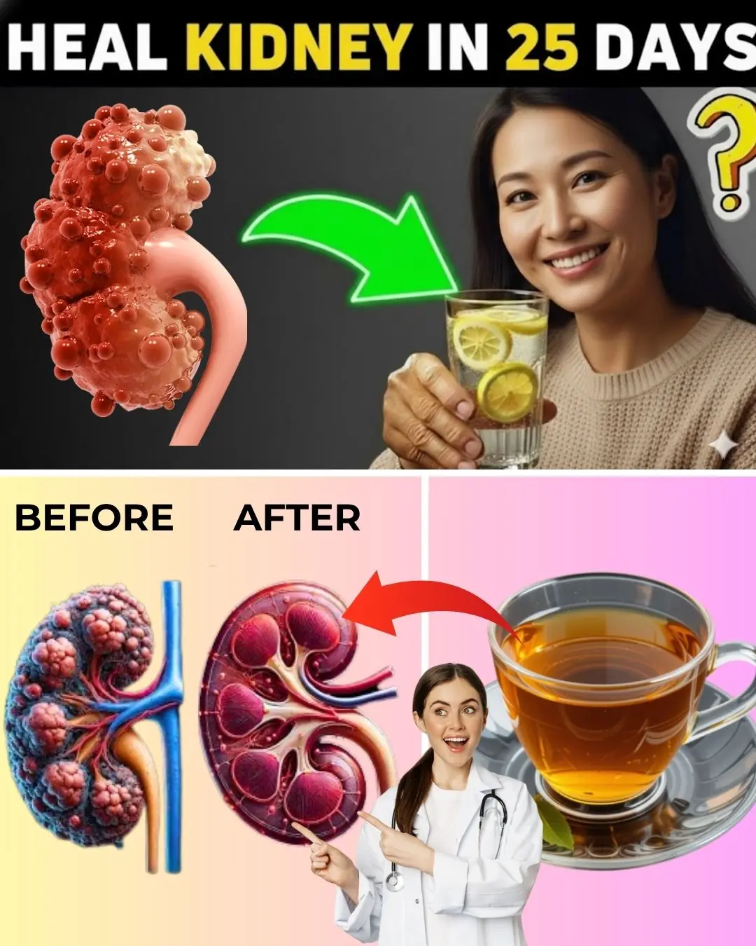 💧 6 Natural Beverages to Keep Your Kidneys Healthy