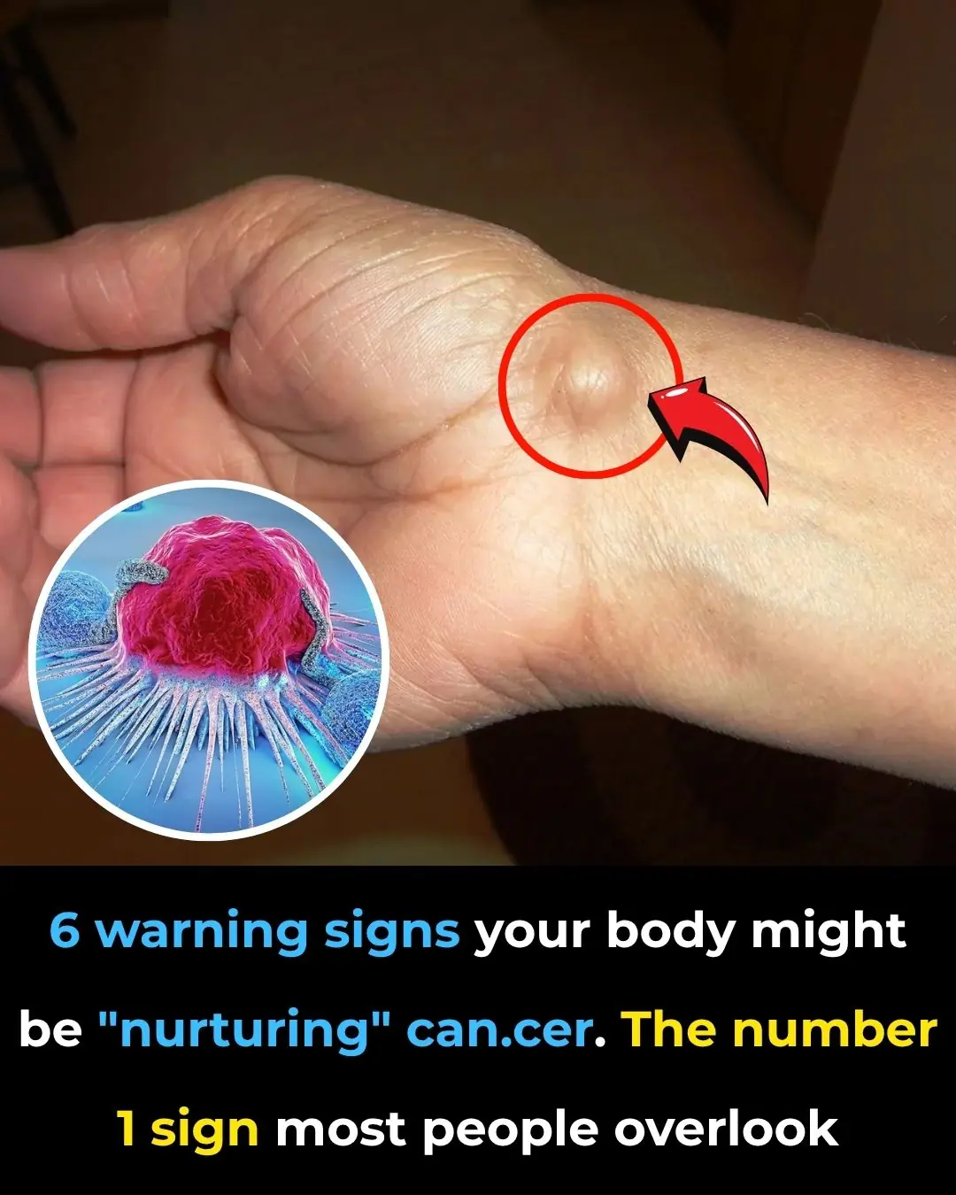 6 Warning Signs Your Body May Be “Nurturing” Can-cer