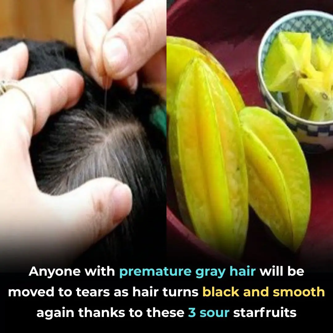 Reverse Premature Gray Hair Naturally: The Simple Starfruit & Potato Peel Remedy That Works Like Magic