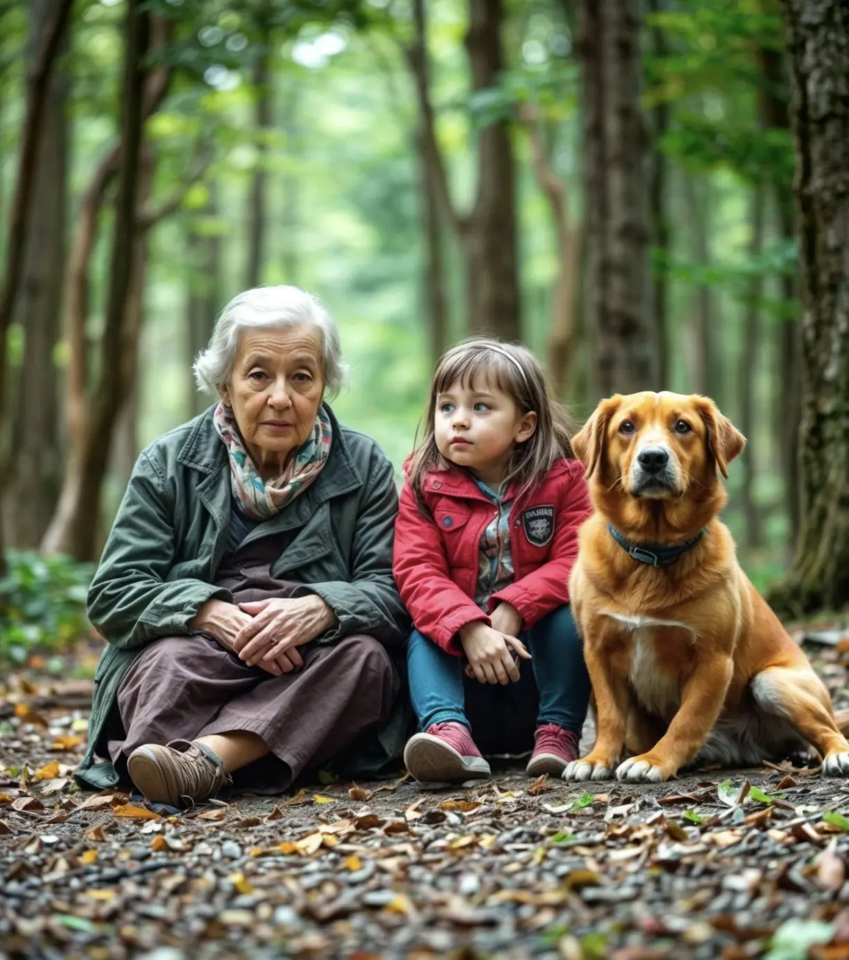 The son tied up his elderly mother and took her to the forest to quickly get the inheritance. But he forgot that not only silence lives among these trees…