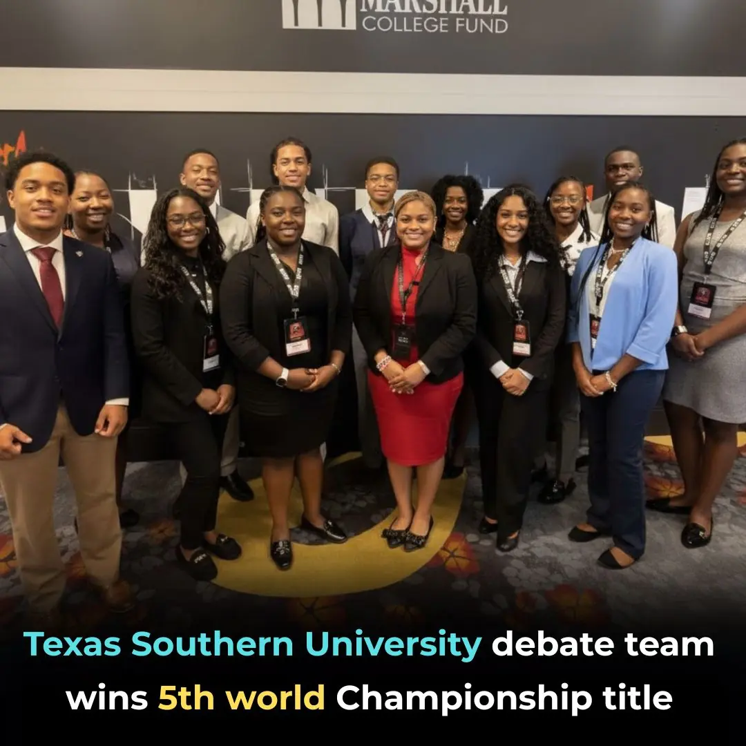 Texas Southern University Debate Team Wins 5th World Championship Title