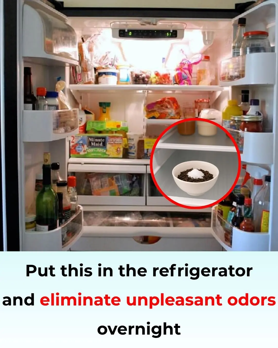 Put These Items in Your Refrigerator to Eliminate Unpleasant Odors After Just One Night