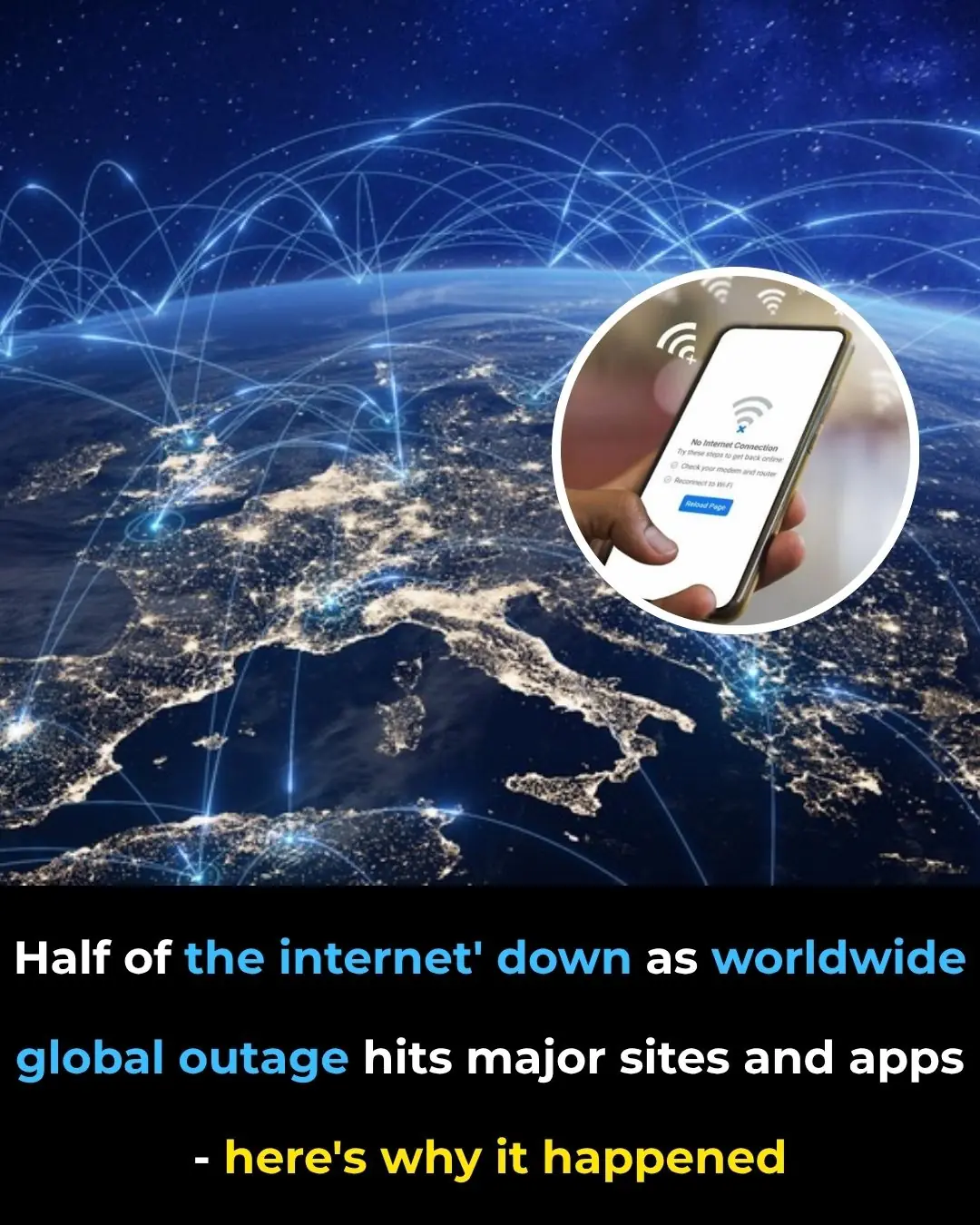 Global AWS Outage Disrupts Major Apps and Airlines, Exposing the Internet’s Fragile Backbone