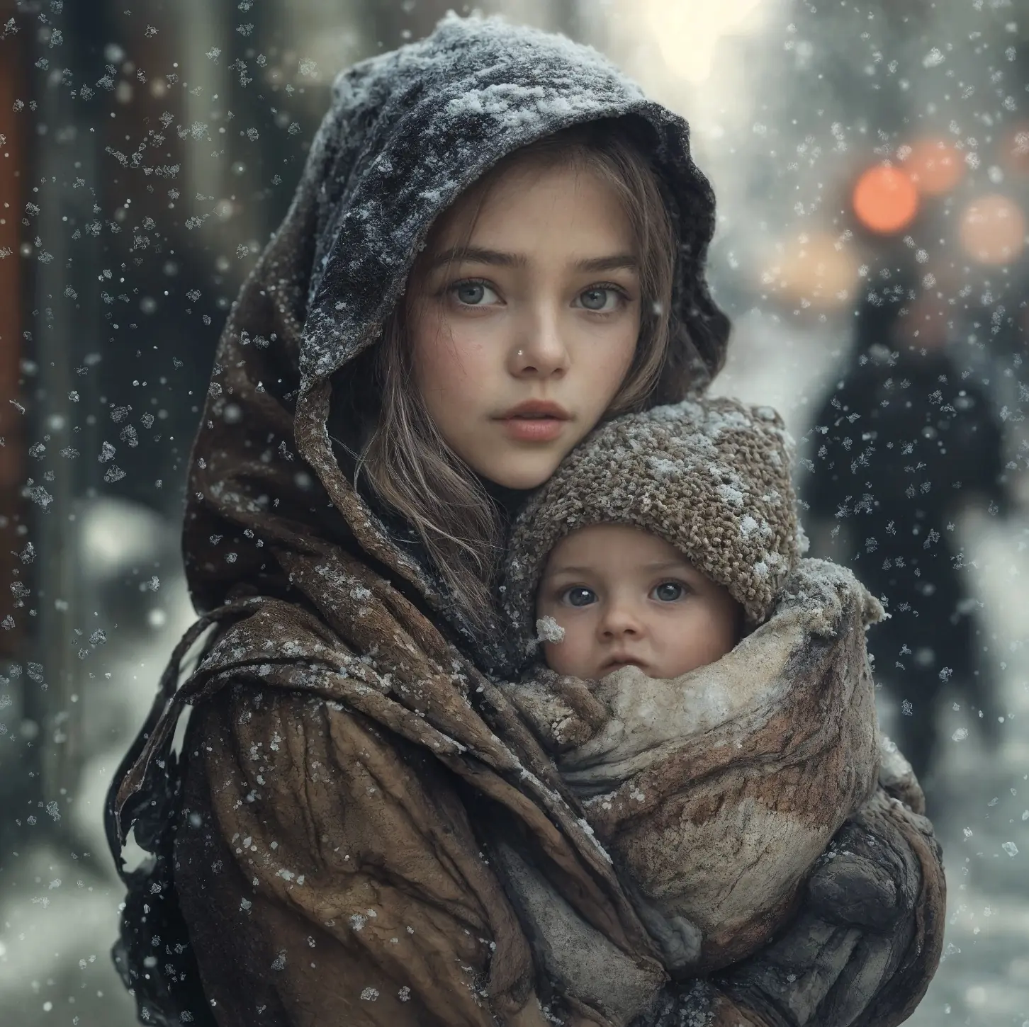 How could you sink so low? Daughter, aren’t you ashamed? Your hands and feet are fine, why aren’t you working?” they said to the beggar with a child.