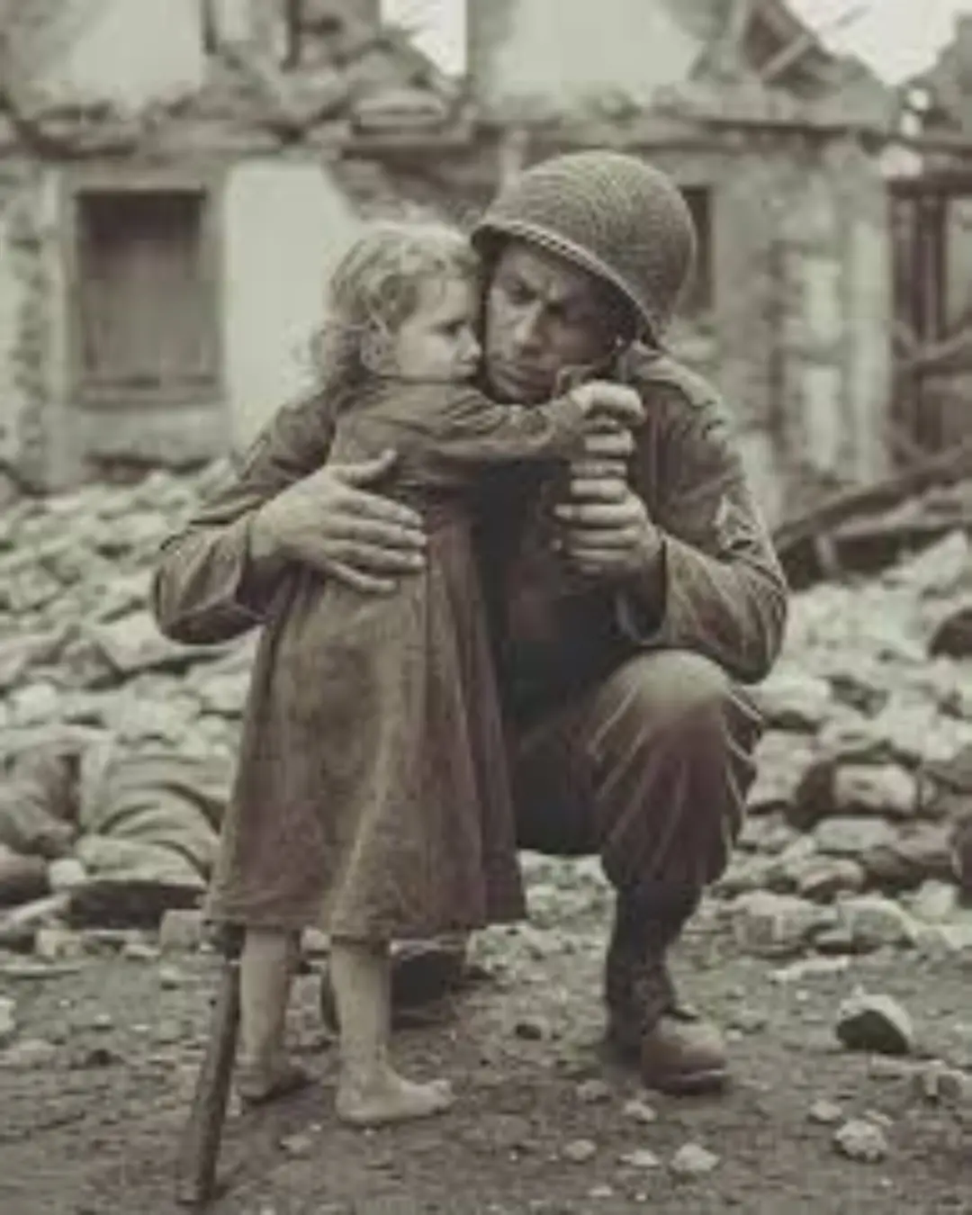 The Girl Who Hugged the Enemy – Normandy, 1944