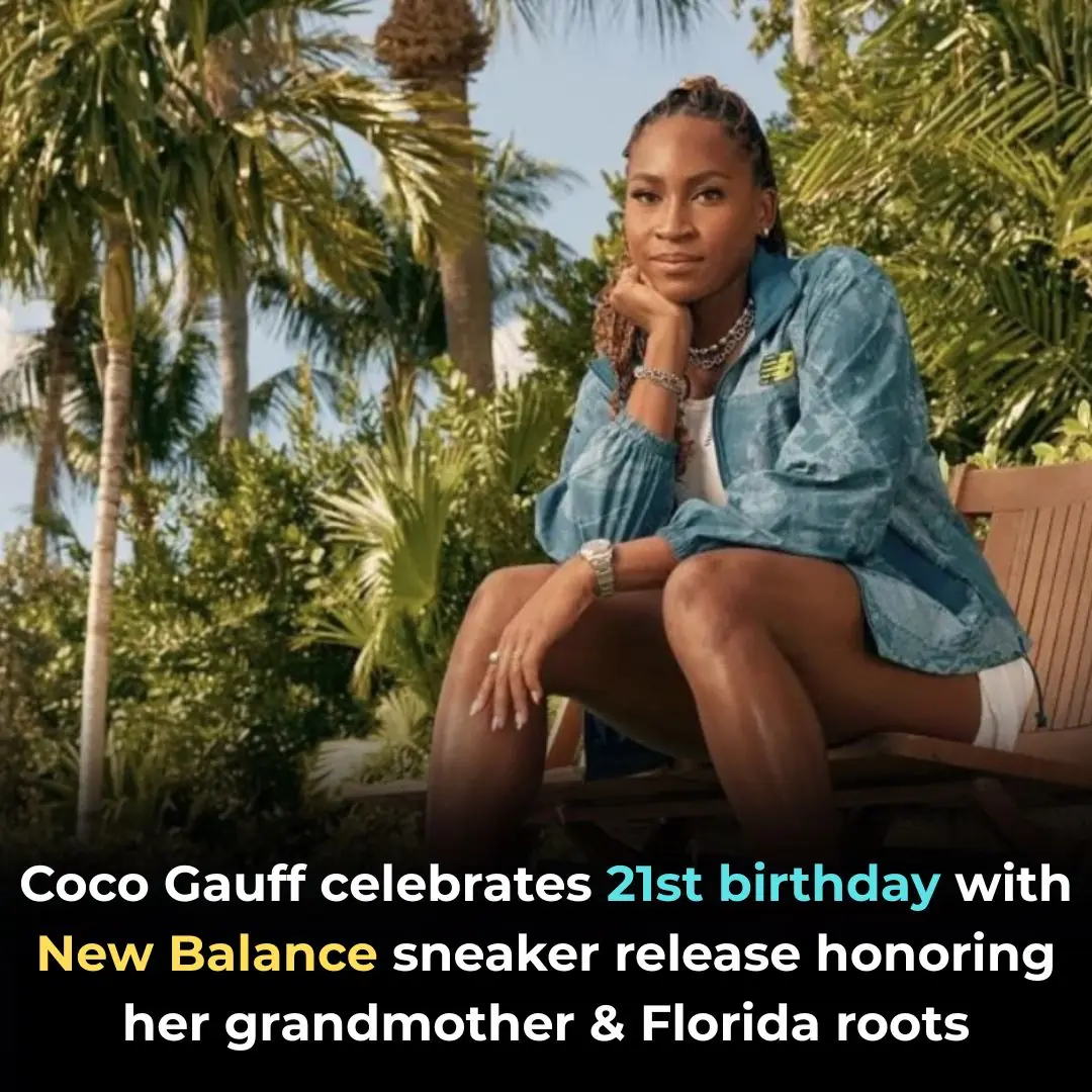 Coco Gauff Celebrates 21st Birthday With New Balance Sneaker Release Honoring Her Grandmother & Florida Roots