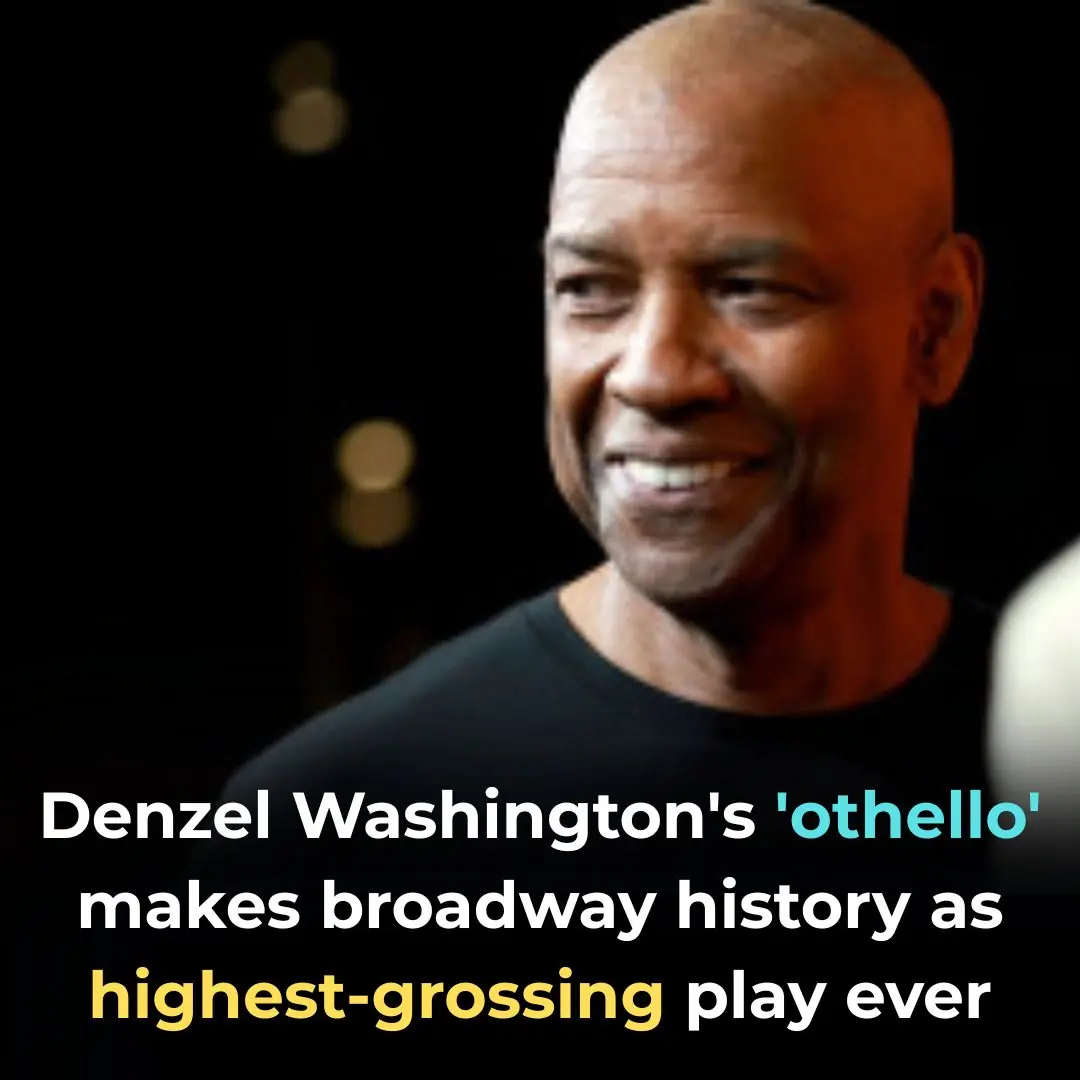 Denzel Washington’s ‘Othello’ Makes Broadway History as Highest-Grossing Play Ever