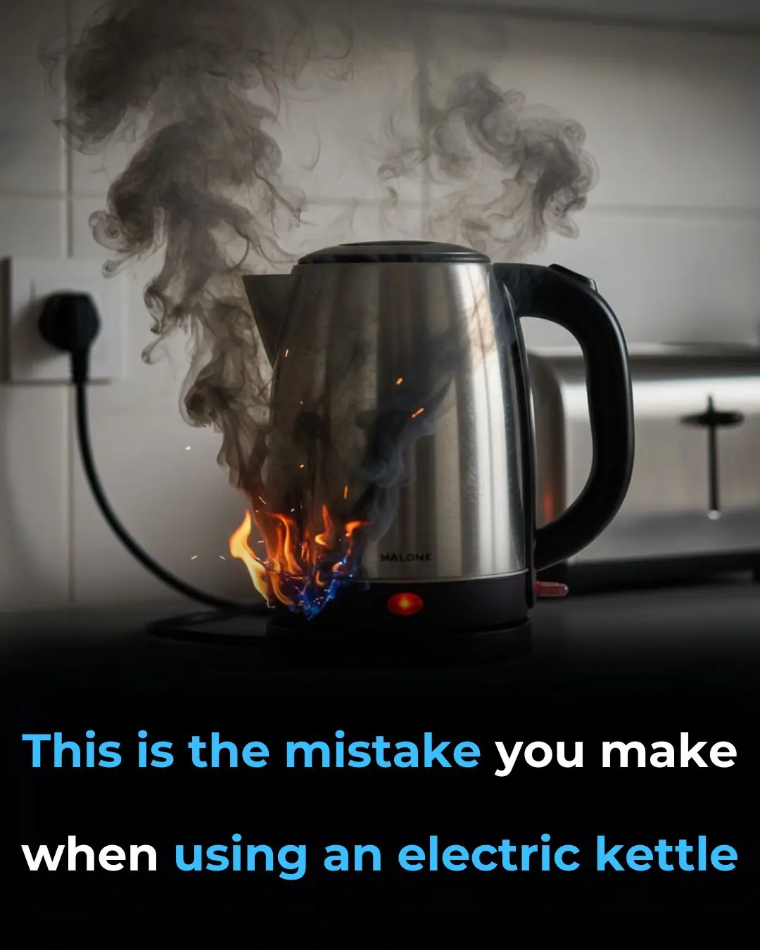 This Is The Mistake You Make When Using An Electric Kettle