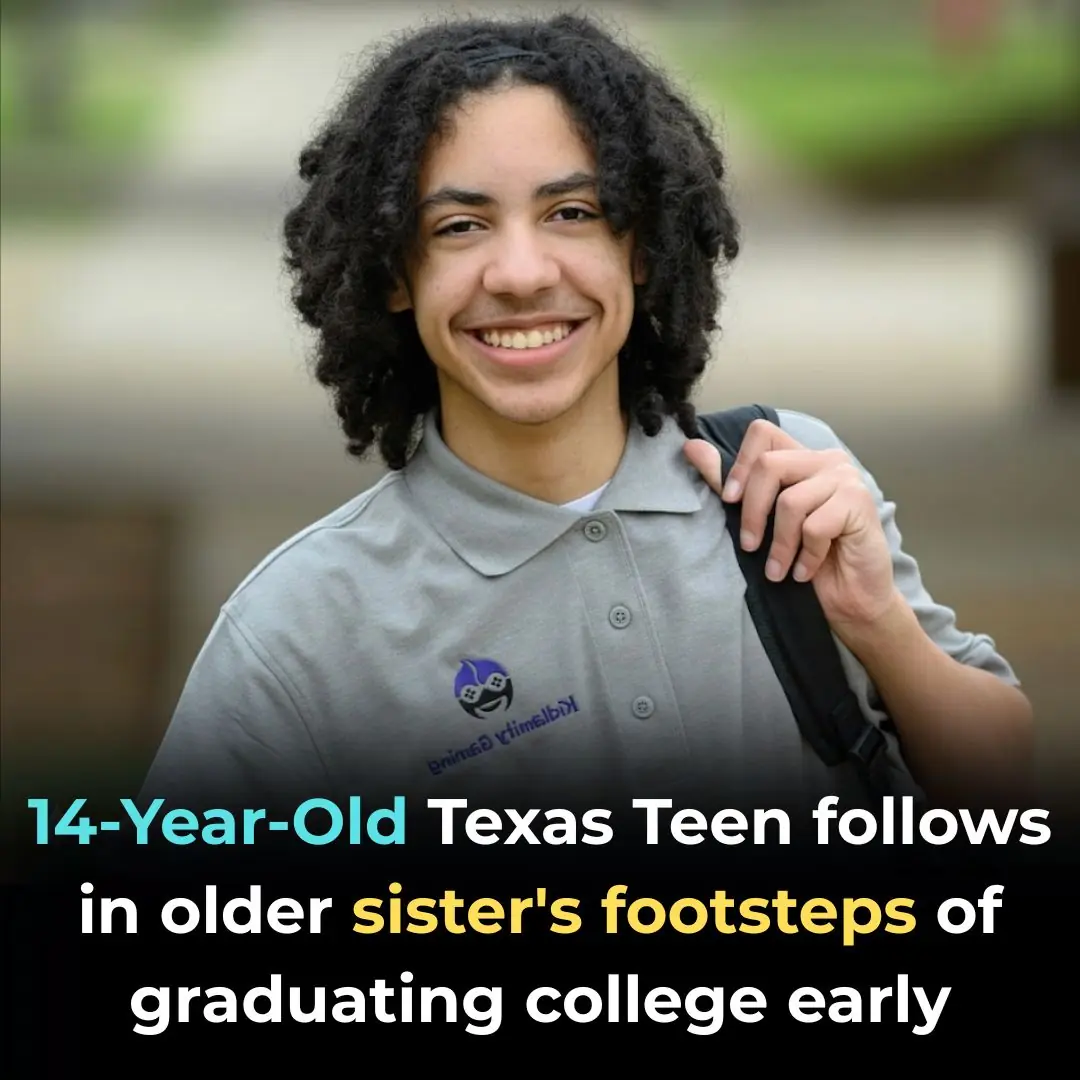 14-Year-Old Texas Teen Follows In Older Sister’s Footsteps Of Graduating College Early