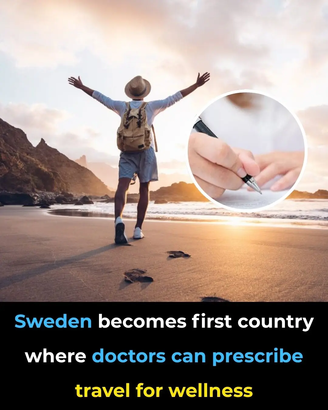 Sweden Becomes the First Nation to Turn Travel Into Medicine — Doctors Can Now ‘Prescribe’ a Trip for Wellness