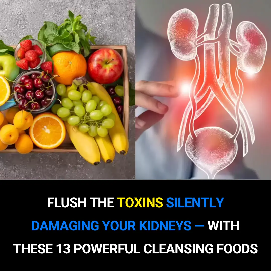 Flush Away the Hidden Toxins Damaging Your Kidneys â With These 13 Powerful Cleansing Foods