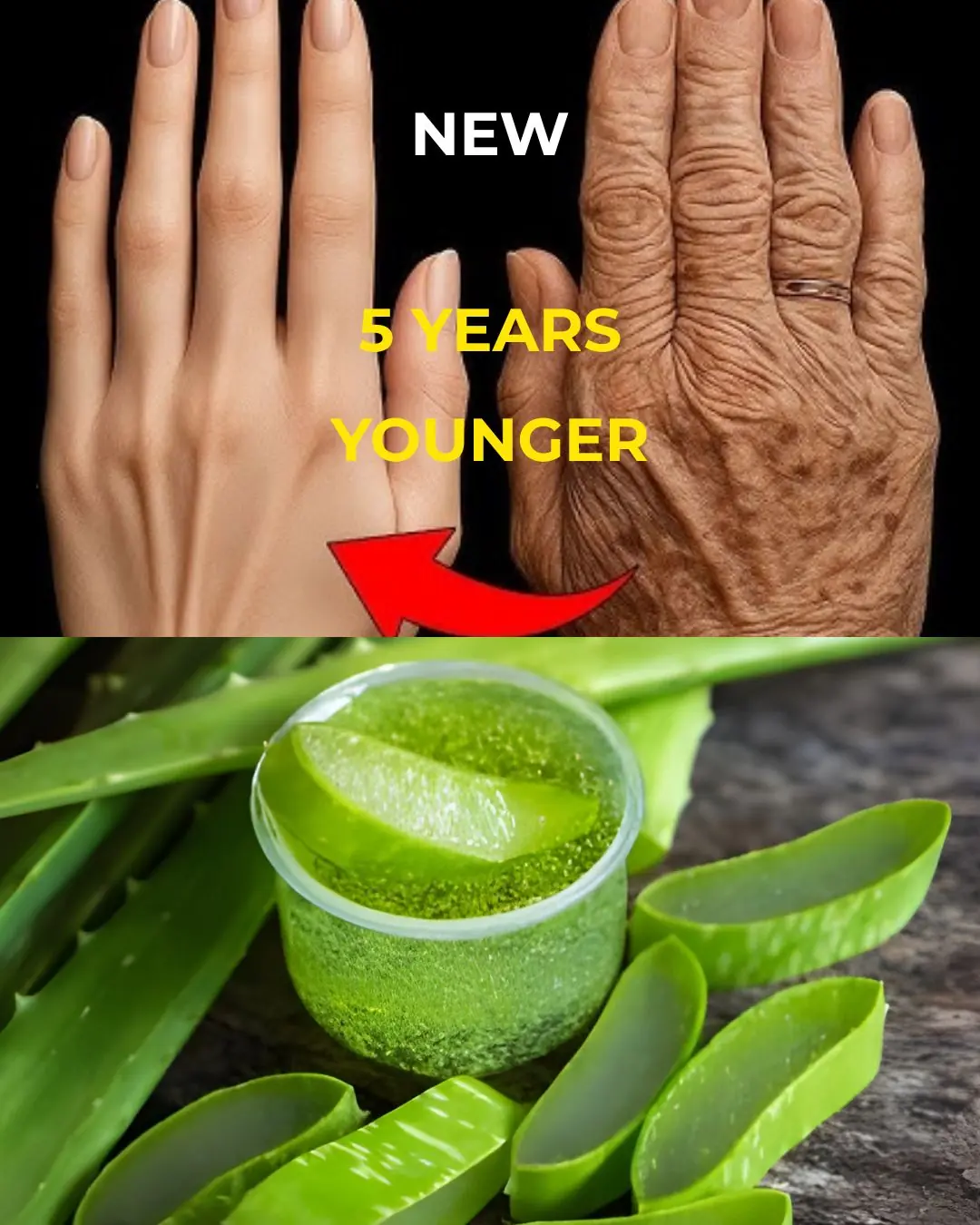 My Grandmother Looks 35 at 67 – Her Secret? Collagen + Aloe Vera Clever Tricks