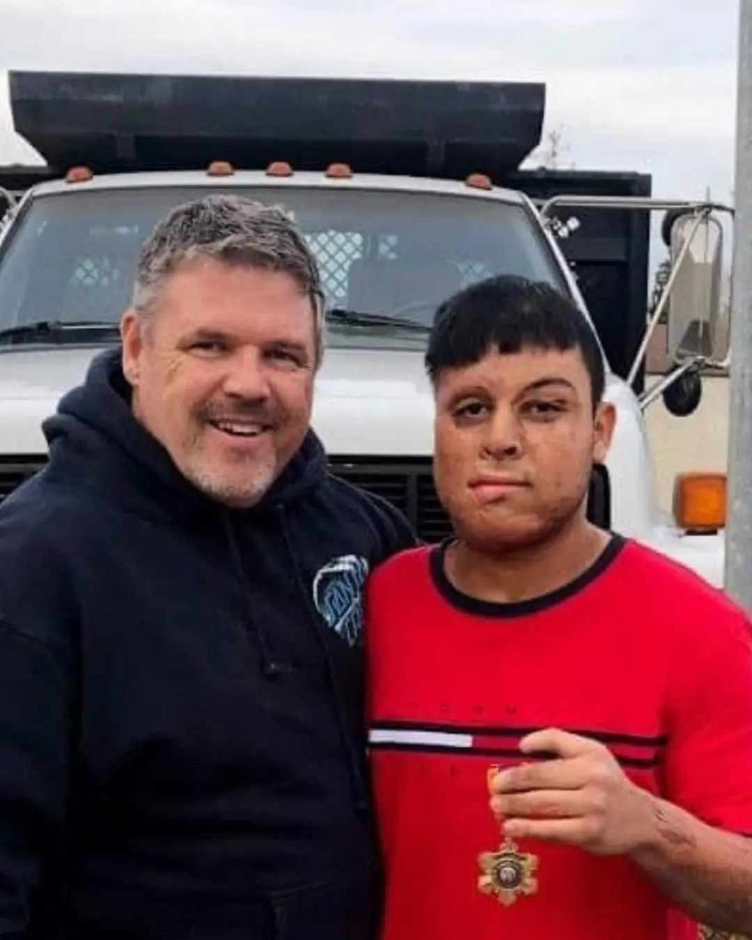 A Chance Encounter in California Reunites Hero and the Boy He Saved 13 Years Ago