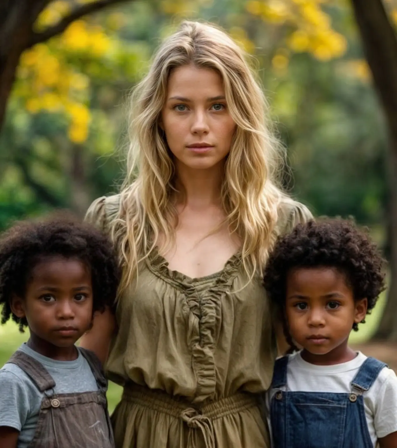 — They’re not my children,” screeched the aghast husband. “Lada, they’re… dark-skinned! Who did you pick them up from?
