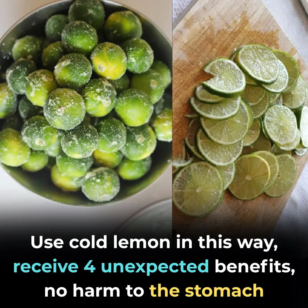 Use cold lemon in this way, receive 4 unexpected benefits, no harm to the stomach