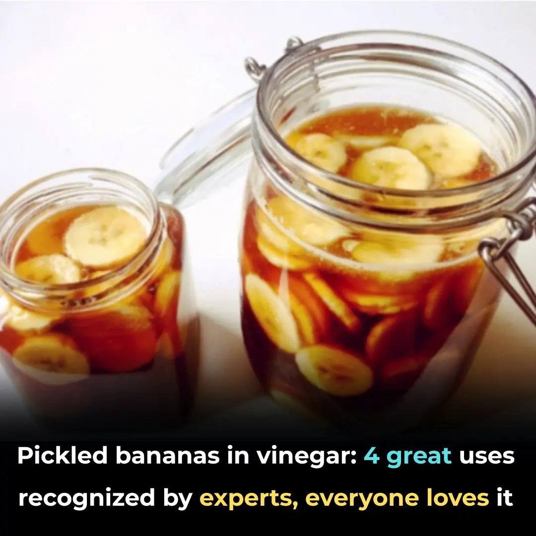 Pickled bananas in vinegar: 4 great uses recognized by experts, everyone loves it