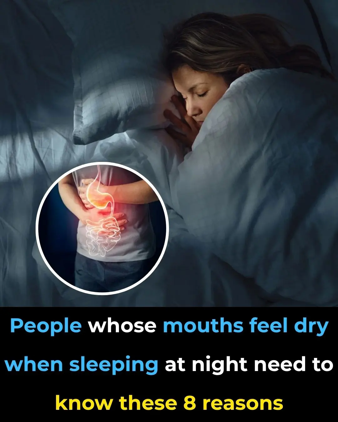 If your mouth feels dry at night, here are 8 reasons why