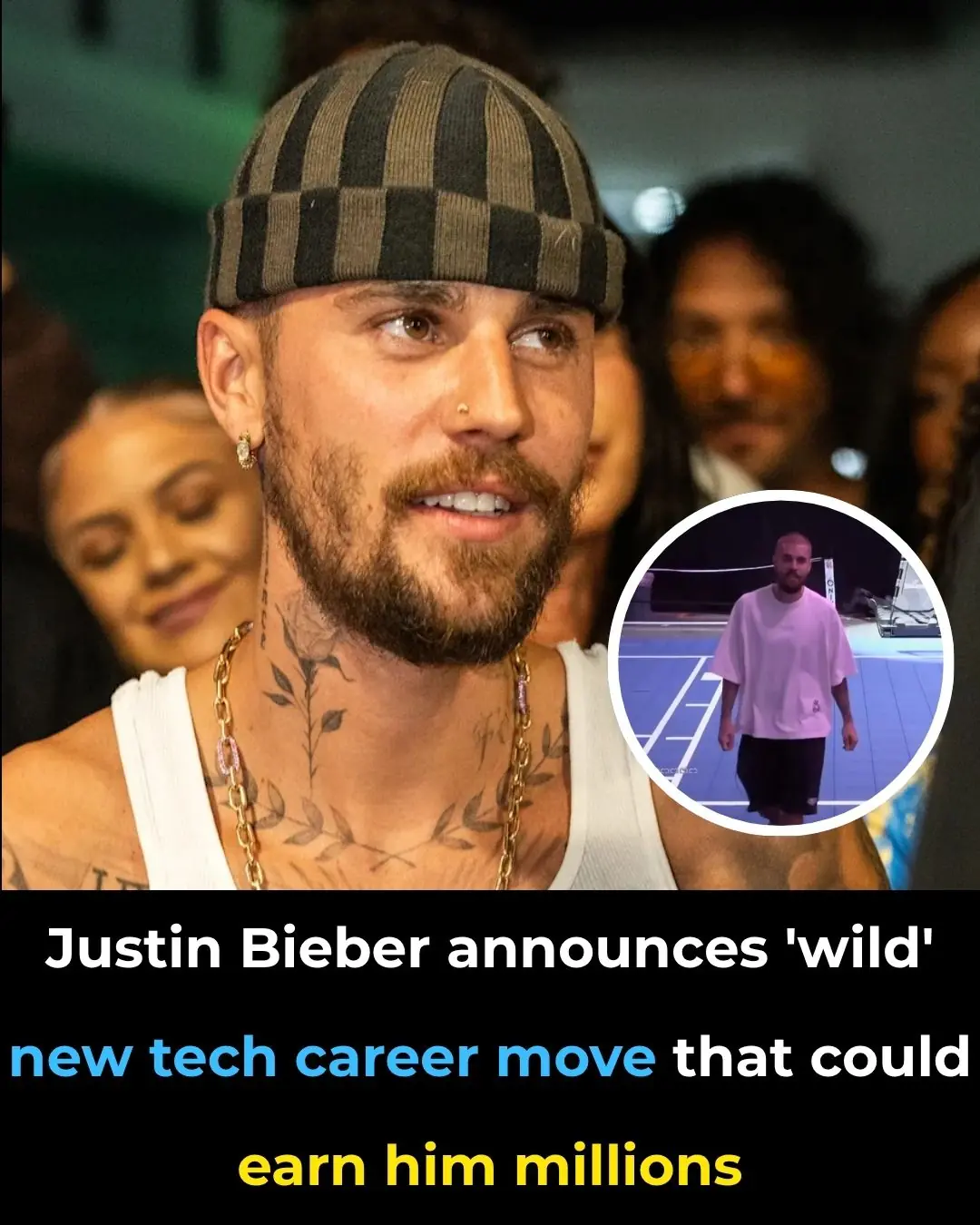 Justin Bieber announces 'wild' tech career move that could earn him millions