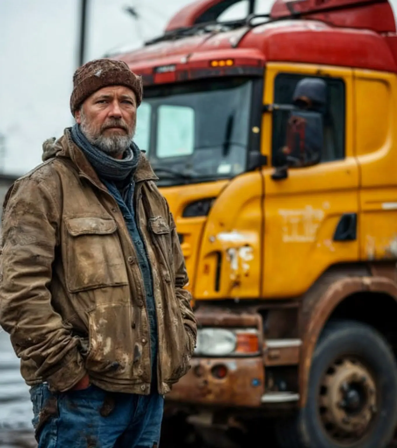 The truck driver’s wife disappeared without a trace. A year later, he stopped in a remote area and saw a familiar item on one of the vendors