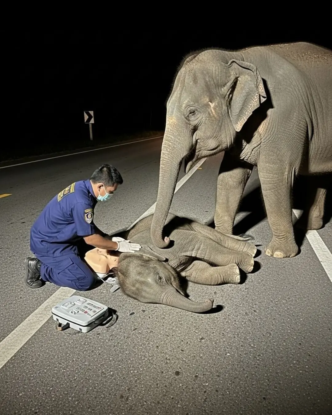 A Second Chance at Life: The Heart-Stirring Rescue of a Baby Elephant