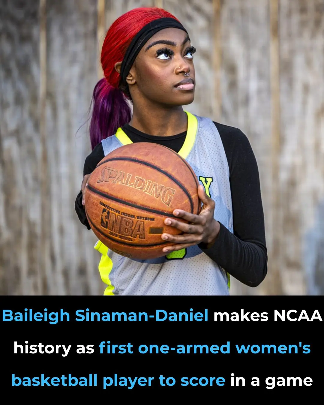 Baileigh Sinaman-Daniel Makes NCAA History as First One-Armed Women’s Basketball Player to Score in a Game
