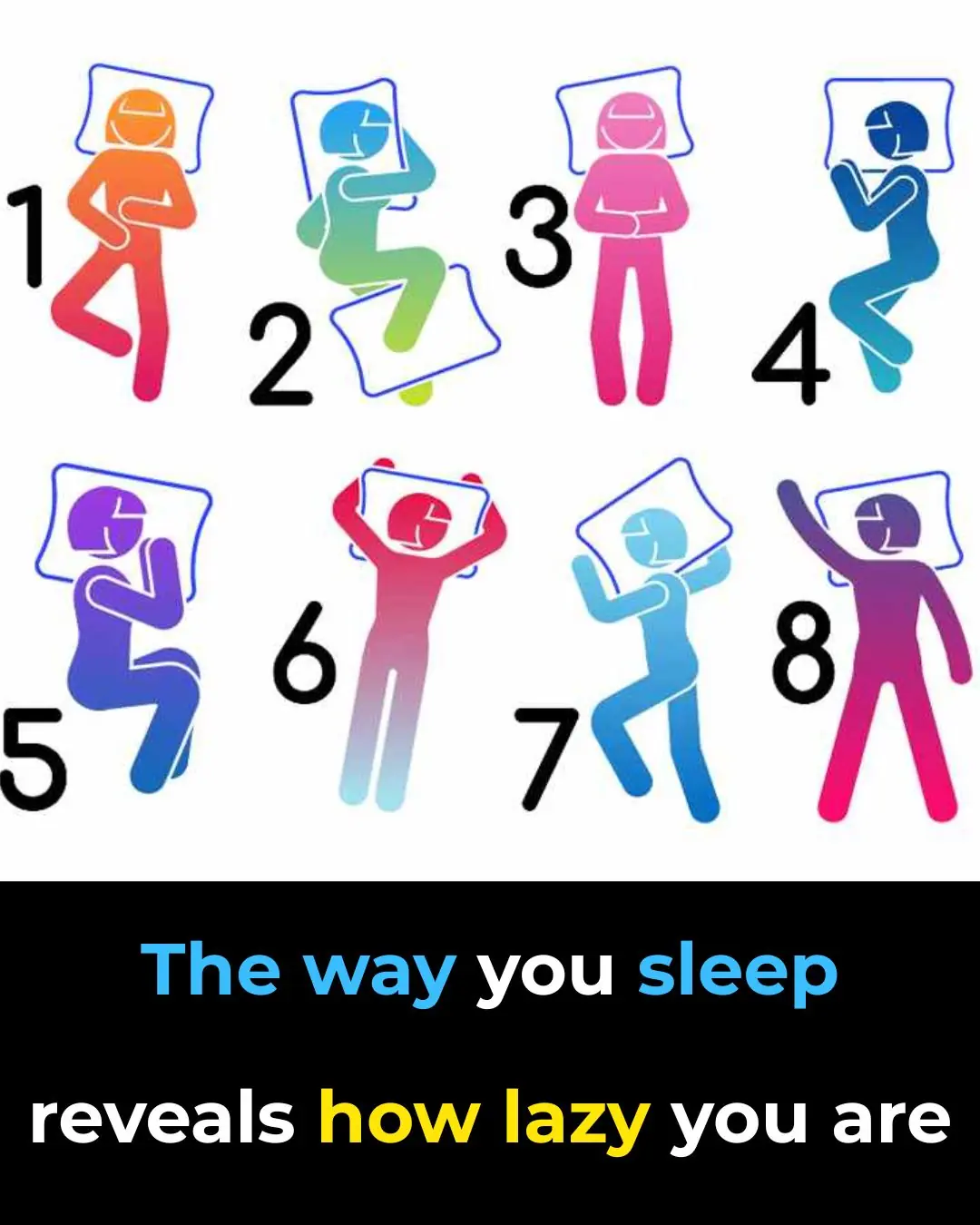 How Your Sleep Position Reveals If You’re Lazy