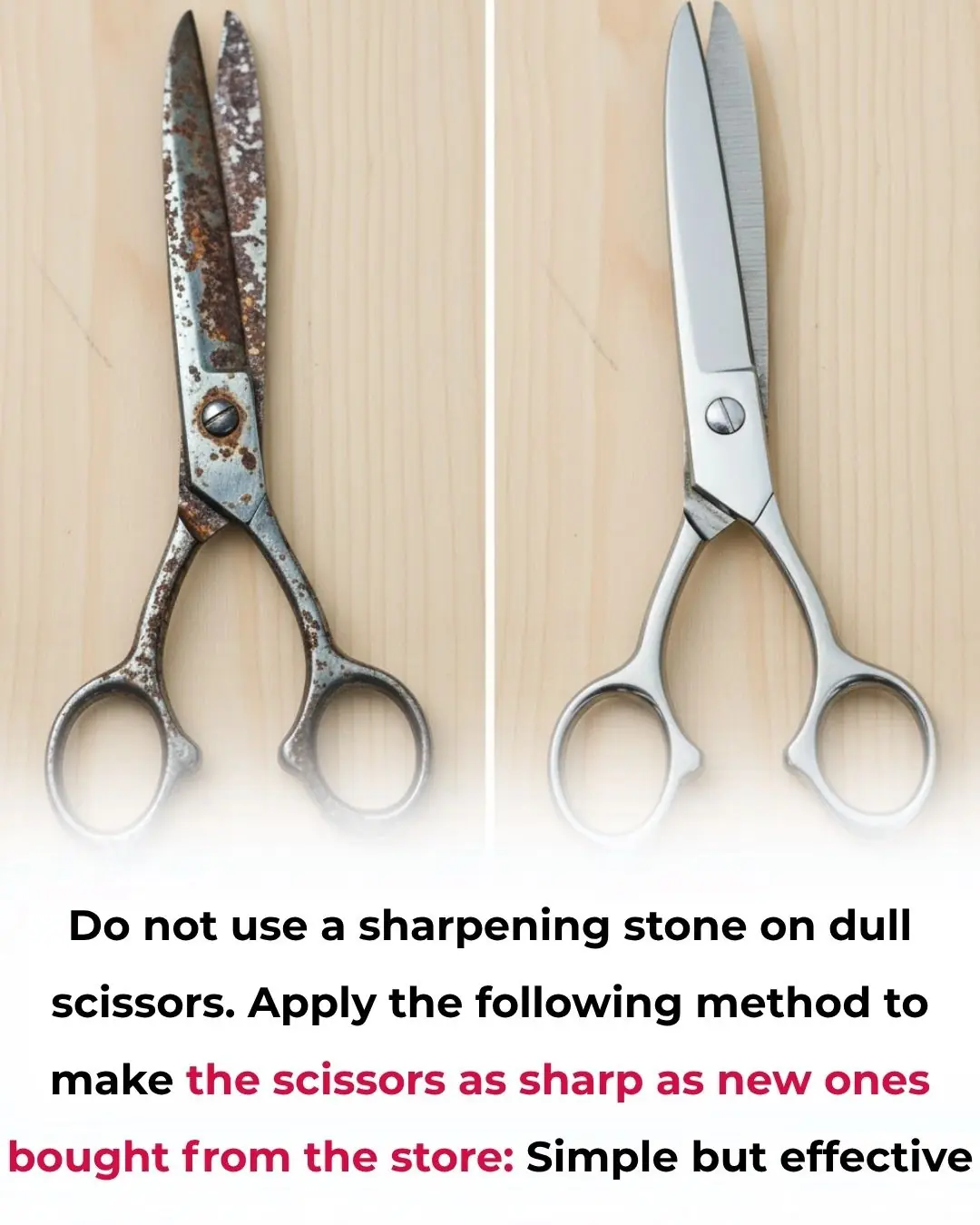 How to Sharpen Dull Scissors Without a Sharpening Stone: Simple and Effective Method