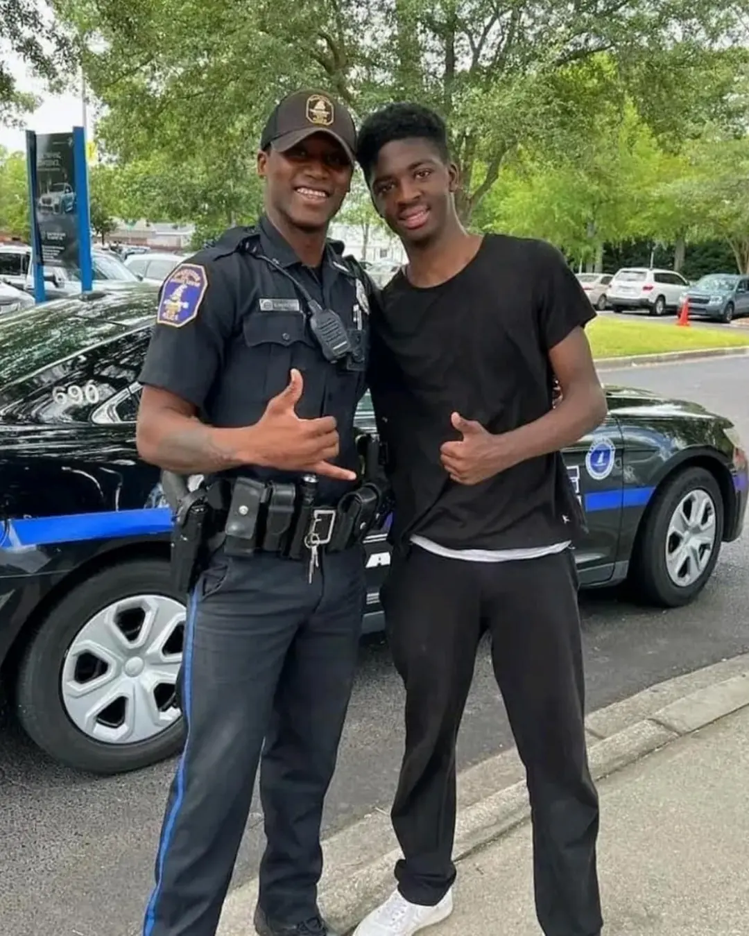 A Ride to Remember: Officer Helps Teen Reach His Graduation Just in Time.