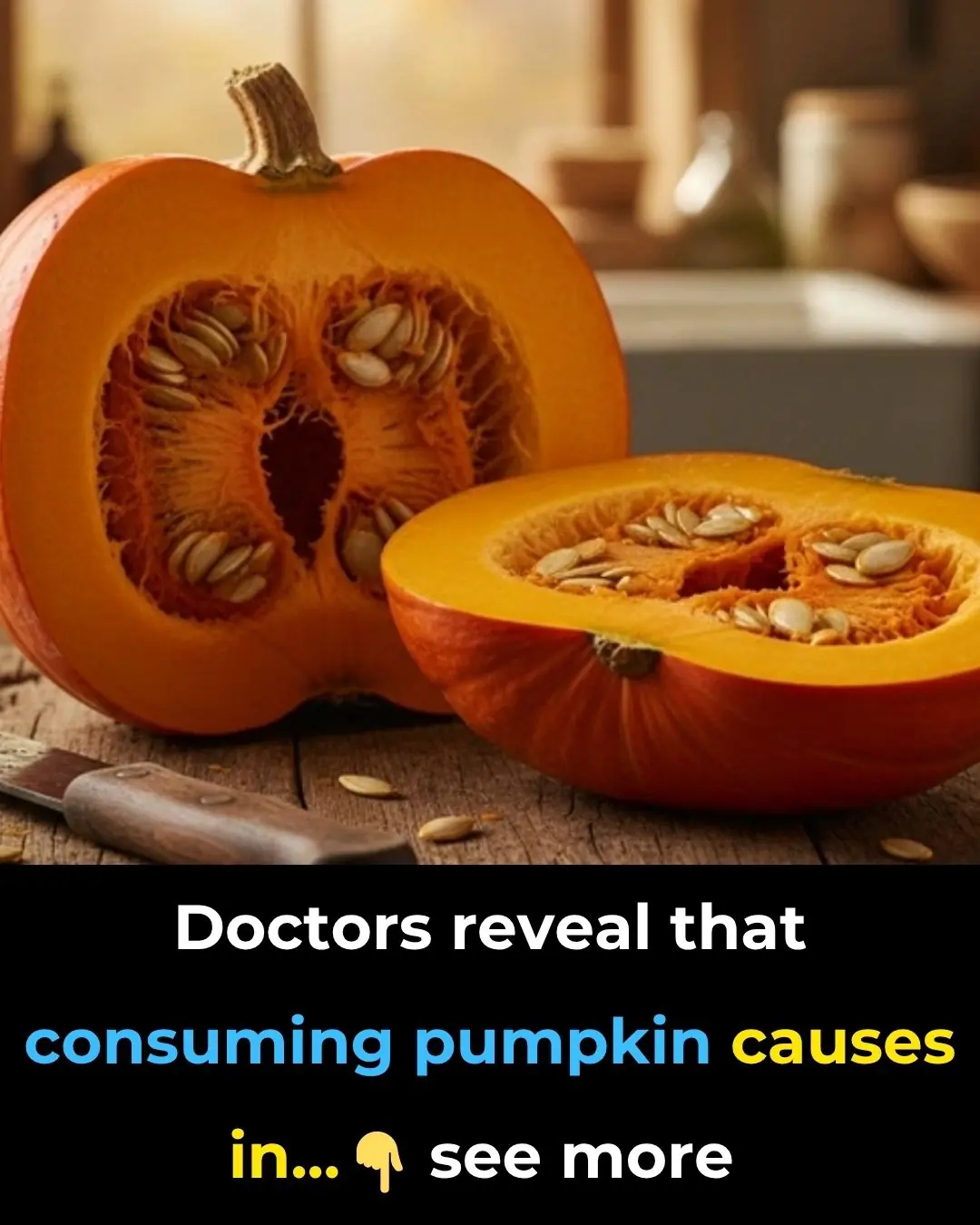 Doctors reveal that consuming pumpkin causes in...