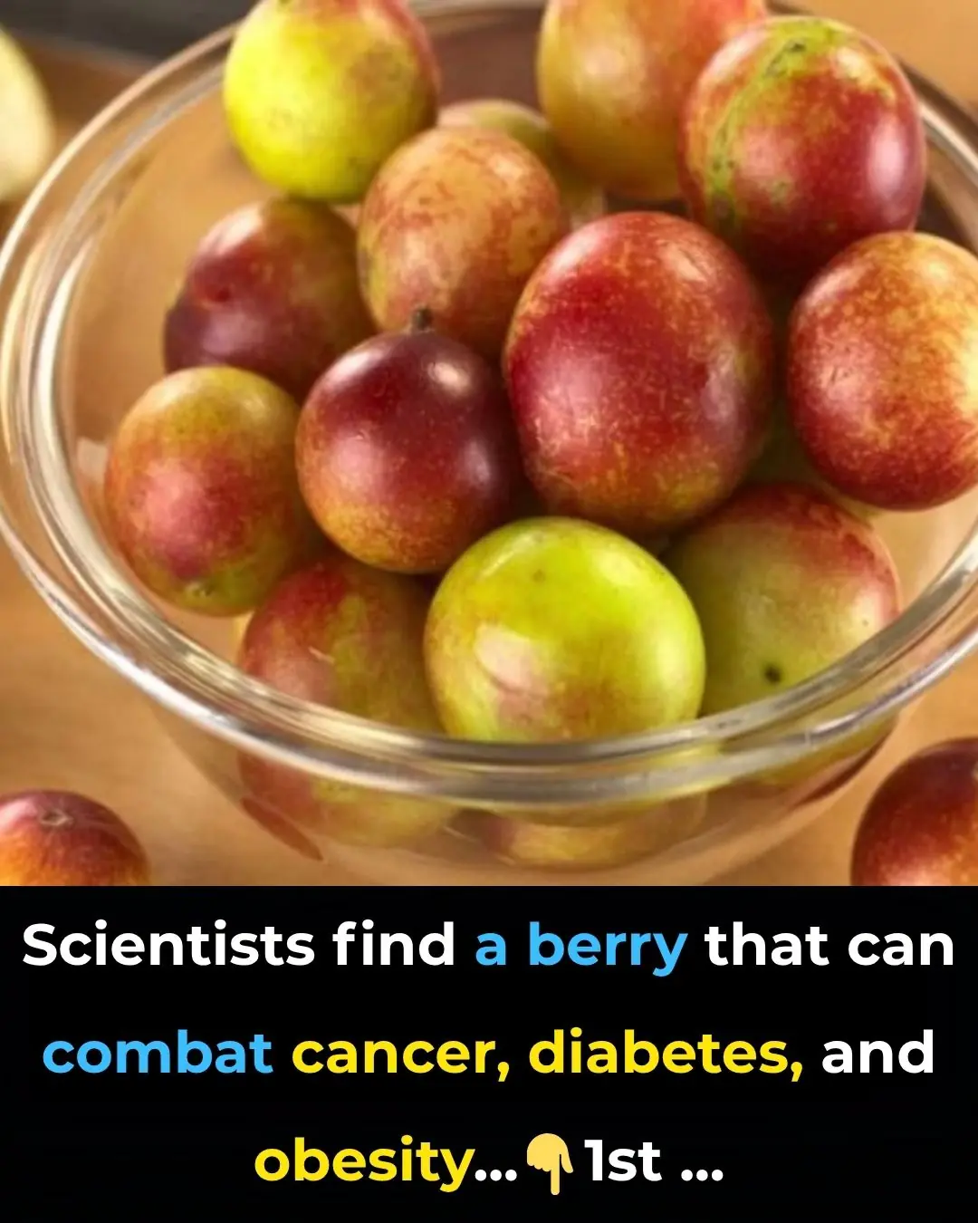 Scientists find a berry that can combat cancer, diabetes, and obesity