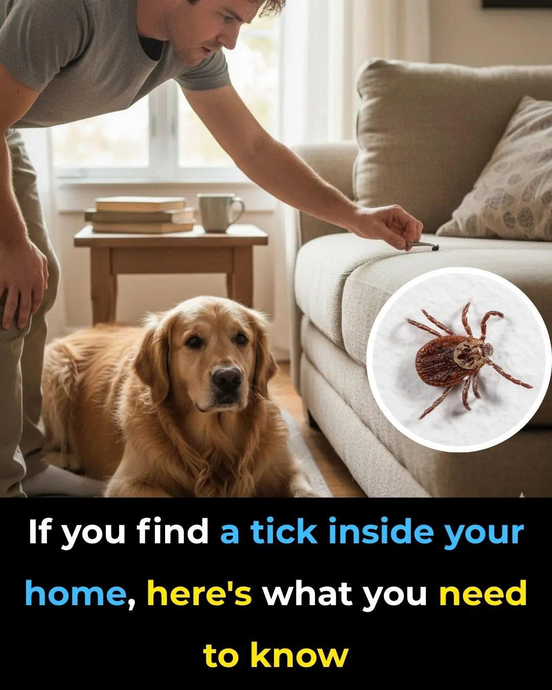 If You Find A Tick Inside Your Home, Here’s What You Need To Know