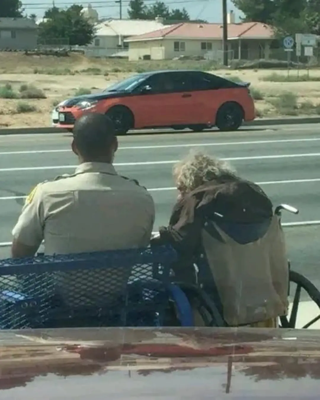 The Power of Simply Sitting Beside Someone.