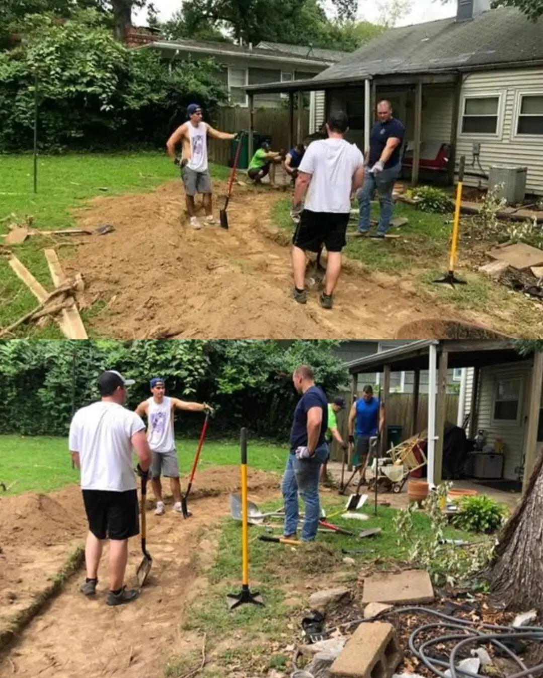Firefighters Build a New Path of Dignity for an Elderly Woman.